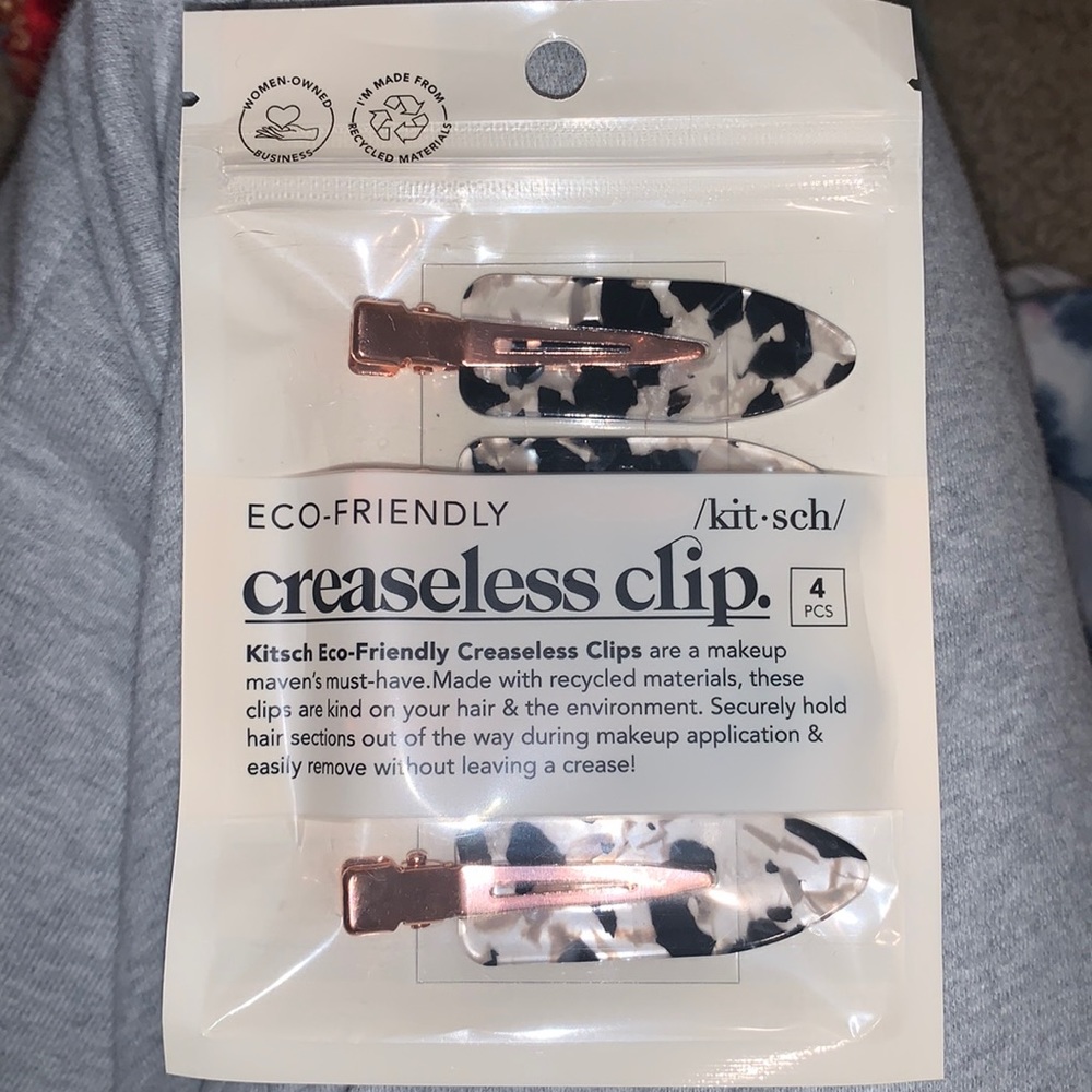 Creaseless hair clips 4 pack